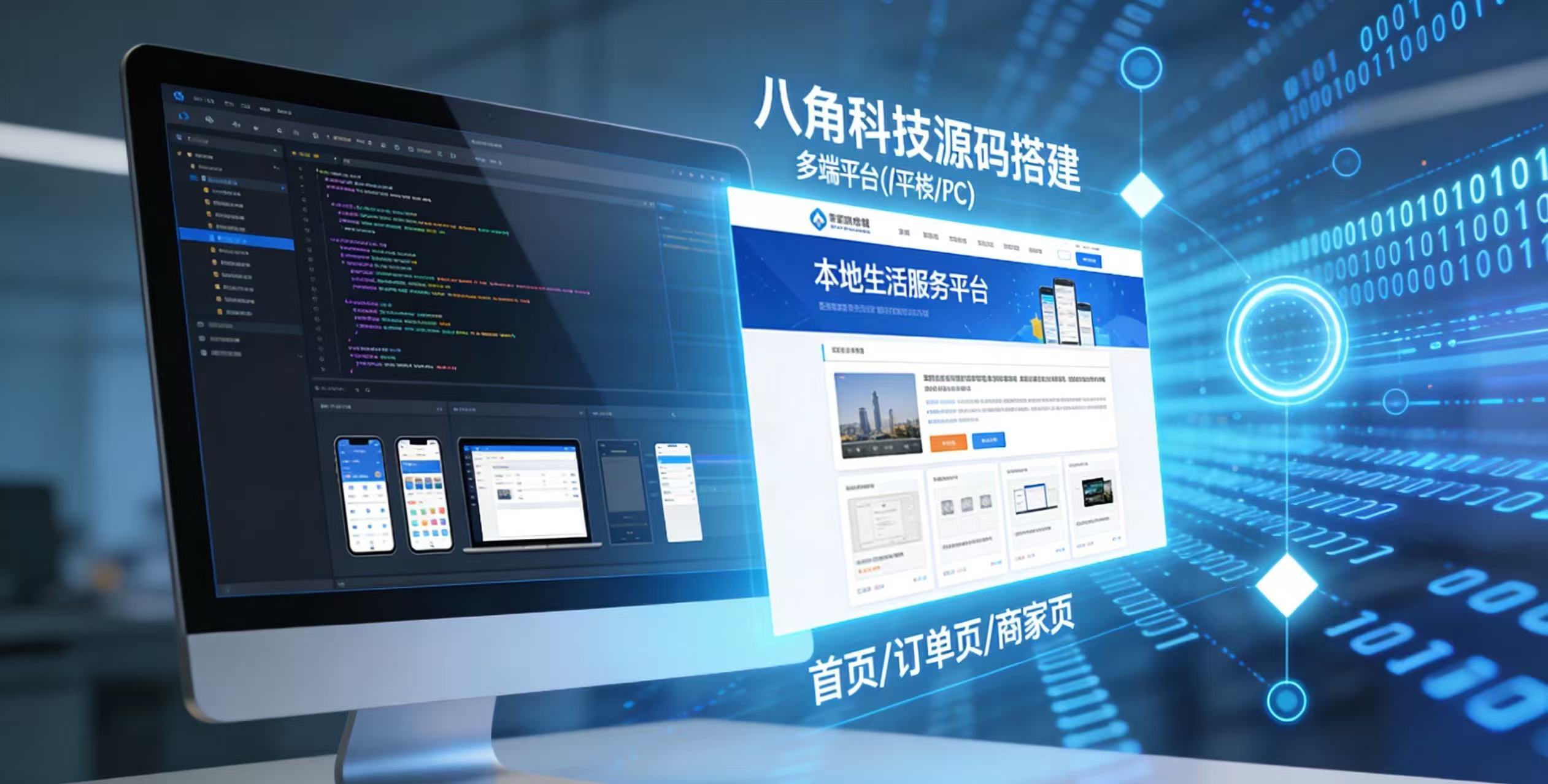 源码搭建：八角科技助力企业快速构建专属数字化平台