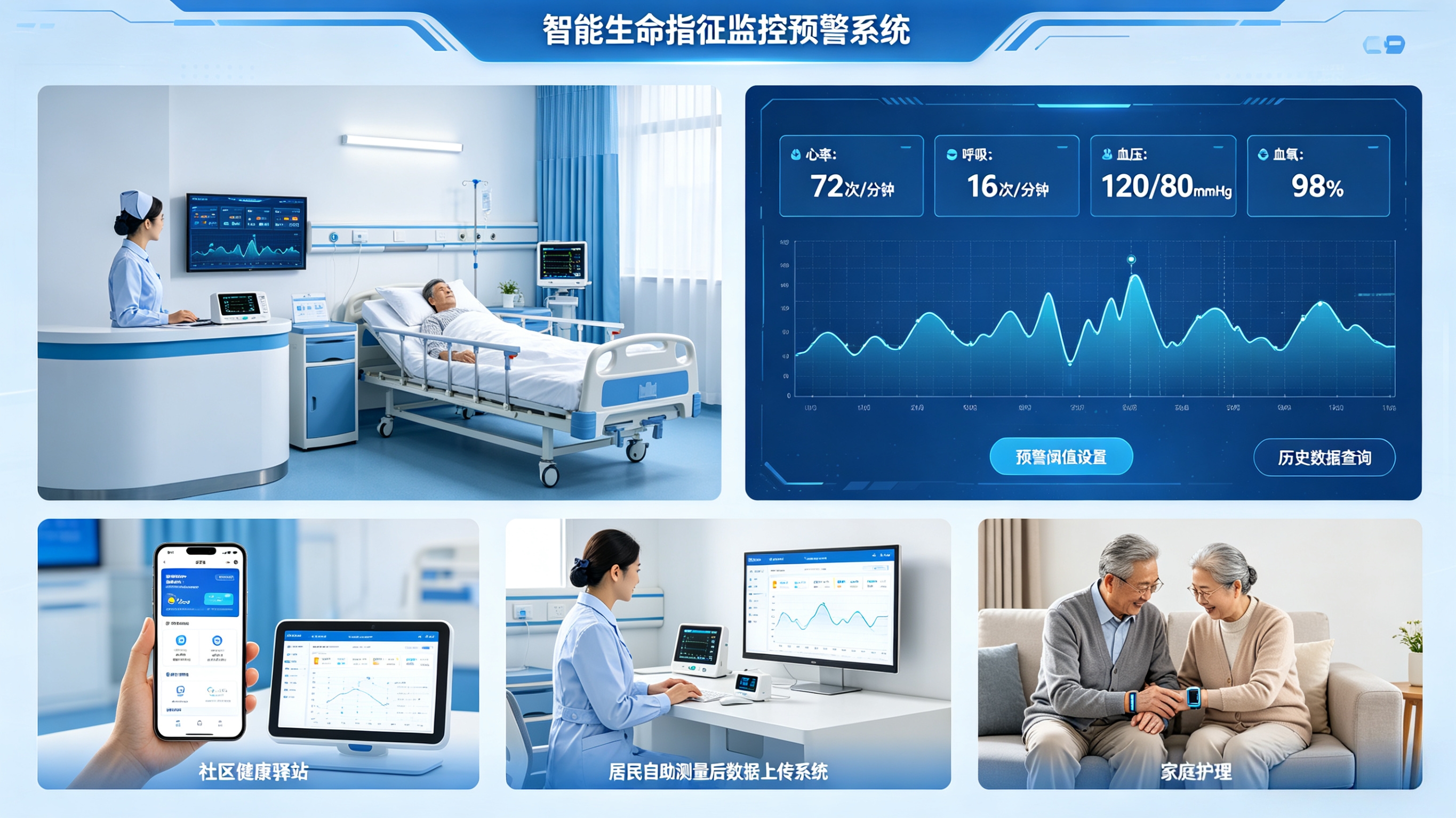 无感监护・精准预警 —— 智能生命指征系统开启健康管理新范式