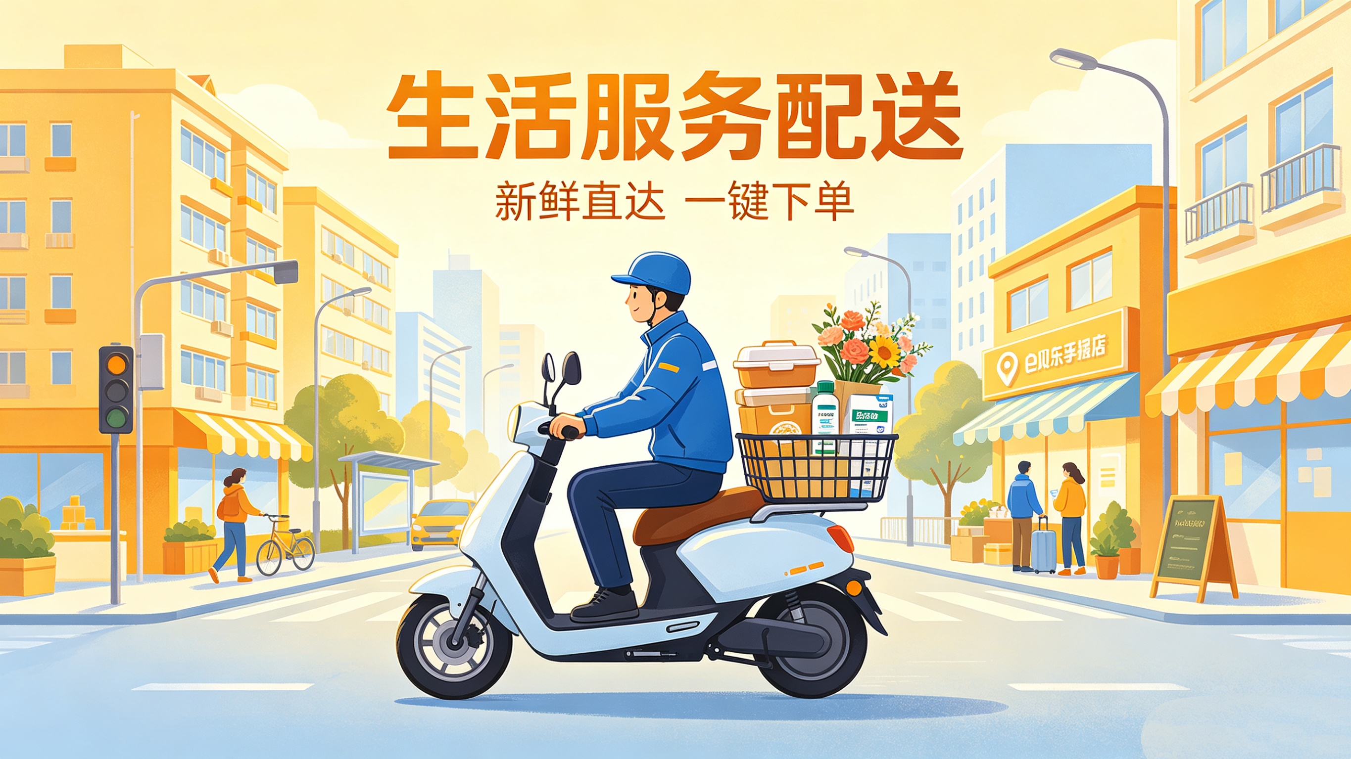 生活服务配送平台开发：打造高效便民的本地生活服务生态