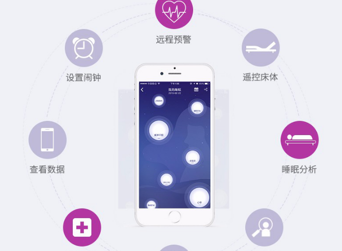 智能床垫APP开发，方便用户了解自身睡眠质量