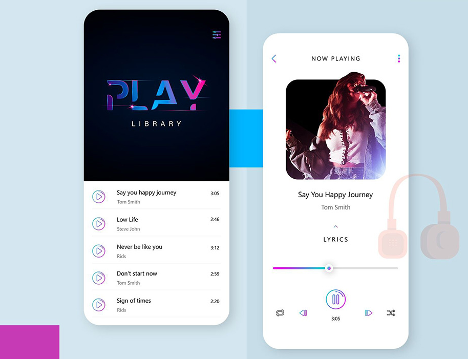音乐播放器APP开发，方便用户在线听音乐